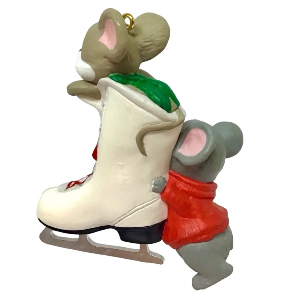 Hallmark 1994 “Friendly Push” Christmas Ornament